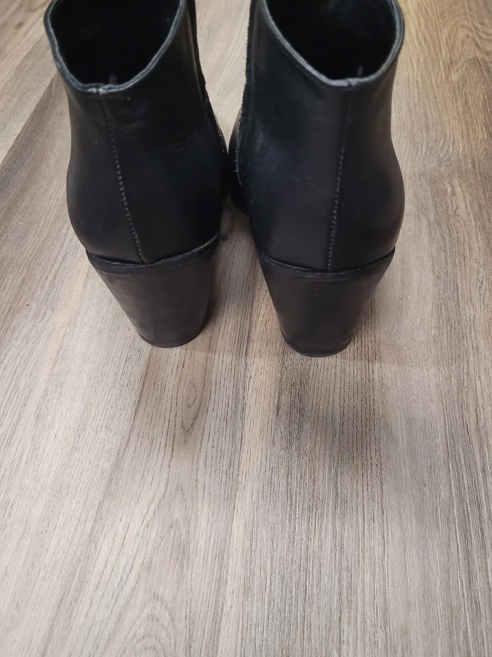 Rachel Comey Black Leather Ankle Booties